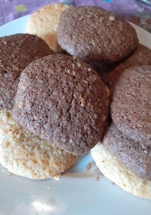 Una foto de Galletas de avena y chocolate 🍫