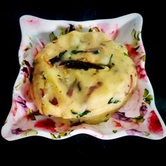 Fried Potato Mashed/vaja aloo bharta (Bangladesh) A picture of Fried Potato Mashed/vaja aloo bharta (Bangladesh).