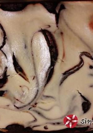 Φωτογραφία της συνταγής Brownies με cream cheese