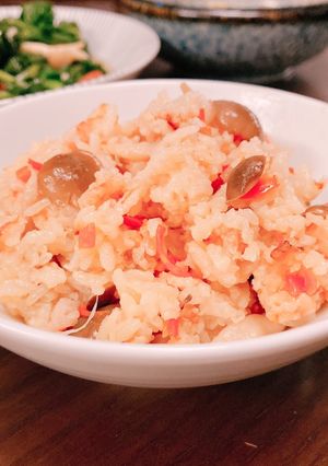 香菇炊飯 的食譜成品照片