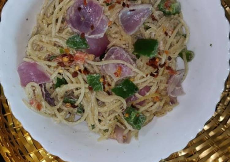 How to Prepare Award-winning No oil mayonnaise wheat spaghetti