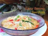 Sayur Bening Sawi Putih