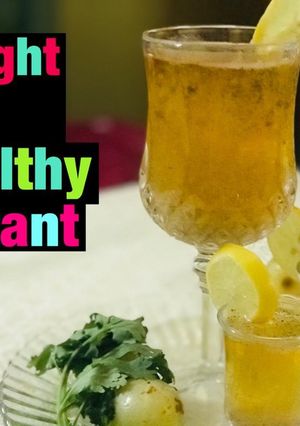 A picture of Weight loss immunity booster amla ginger shots.