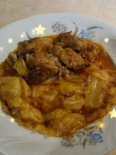 Φωτογραφία της συνταγής Χοιρινό με λάχανο 🍖🍴
