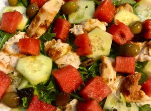 Foto di Insalata di pollo e cocomero