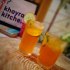 A picture of Ice tea drink.
