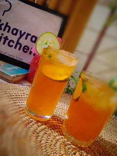A picture of Ice tea drink.