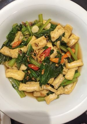Foto resep Tumis Sawi Tahu - santauco
