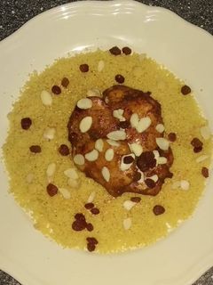 Marokkói csirke recept fotója