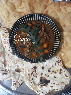 Foto resep Chapati Bread & Kari Daging Sapi