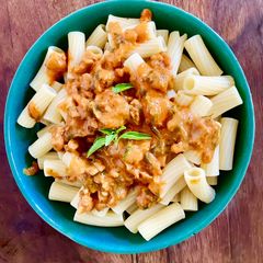 A picture of Sausage Tube Pasta.