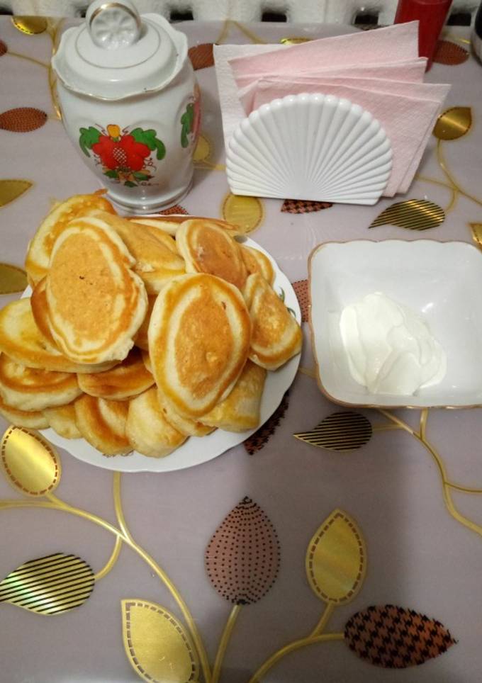 Оладки з яблуками