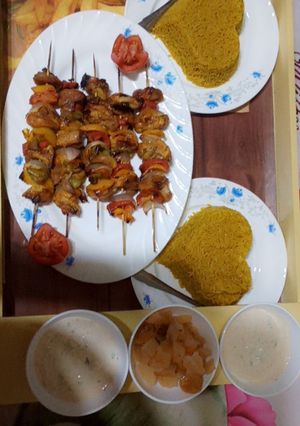 صورة لوصفة شيش طاووق