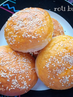 Foto resep Roti Burger Tangzhong/Water Roux Tanpa Telur