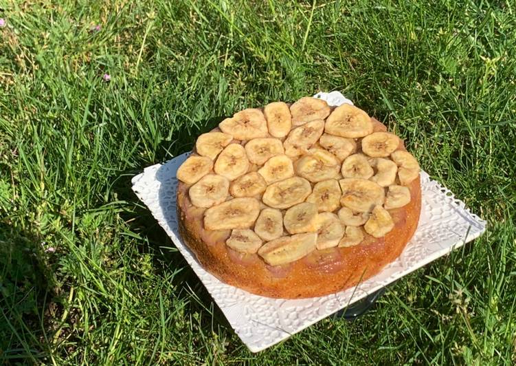 Torta di Banana Rovesciata