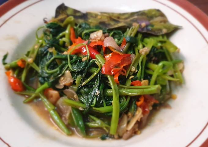 Resep Tumis kangkung mantaaap yang Bikin Ngiler