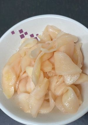 糖醋薑（酸甜的開胃小菜） 的食譜成品照片