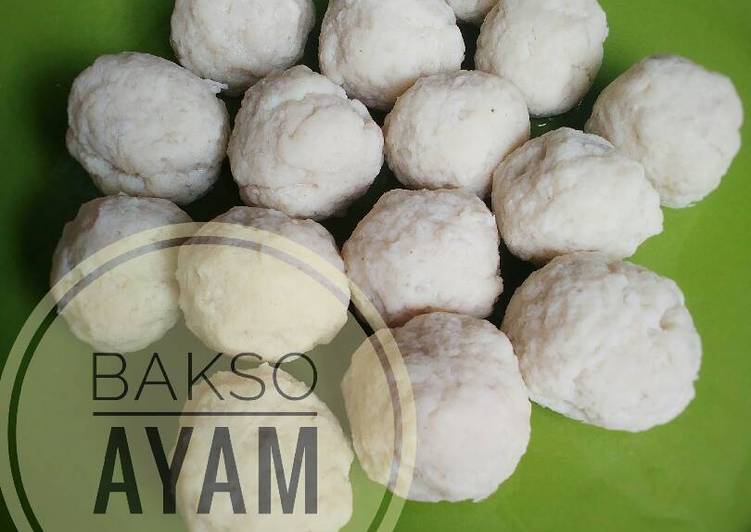 Bakso Ayam Simple anti gagal