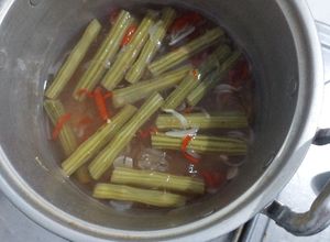 Foto resep Sayur asem klentang (buah kelor)