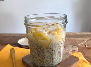 Une photo de ☆Pudding de Chia, Mangue, Coco☆