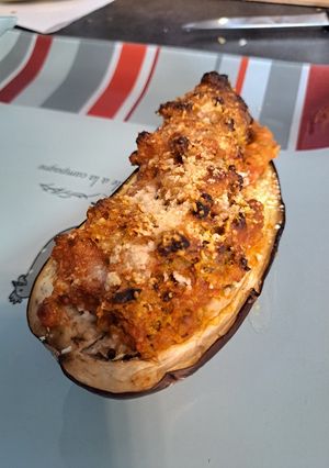Une photo de Papoutsiaka végétarien