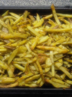 Una foto de Papas al horno fácil