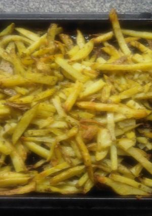 Una foto de Papas al horno fácil
