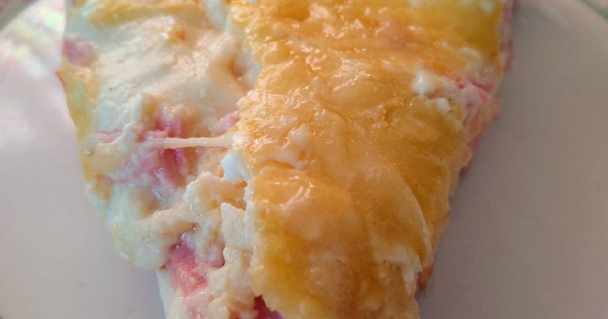 Tarta jamón y queso súper cremosa Receta de Alicia Floranoff- Cookpad