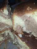 Bizcochuelo de chocolate y vainilla