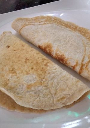 Una foto de Panqueques de harina de avena