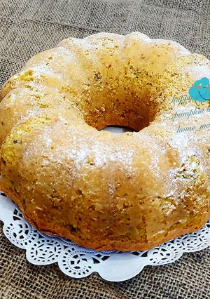عکسی از دستور کیک کدوحلوایی