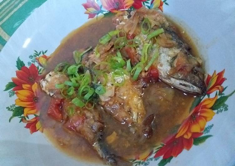 Resep Ikan salem bumbu kuah Lezat