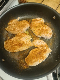 A picture of Grilled chicken breast.