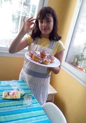 Una foto de Cupcakes decorados