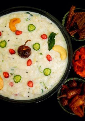 சாமை தயிர் சாதம் (little millet curd rice recipe in Tamil) செய்முறை முக்கிய புகைப்படம்