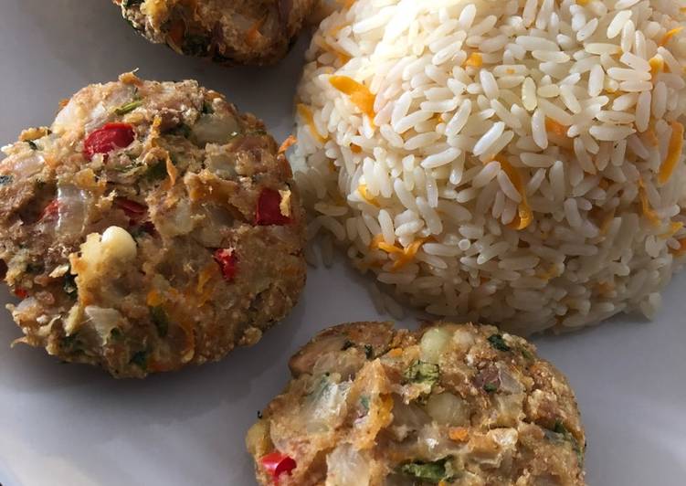 Croqueta de atún con verduras al horno Receta de Victor Alfonso