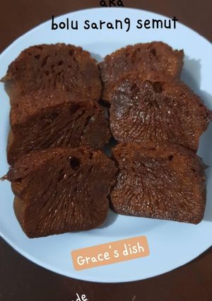 Foto resep Bolu karamel aka bolu sarang semut