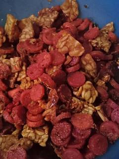 Foto resep Tempe sosis balado kering ala kaya rempah