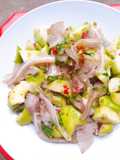 Gỏi tai heo cóc xanh