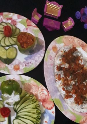 A picture of It's an amazing afghani dish named (aashak).