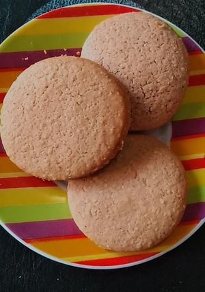 Una foto de Galletitas con avena de chocolate