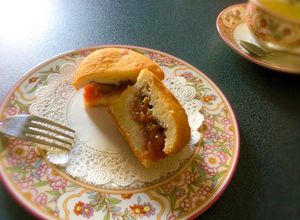 Foto di Muffin con prugne e panna acida