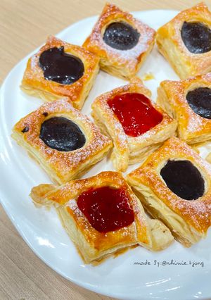 Foto resep Puff Pastry Strawberry Cokelat