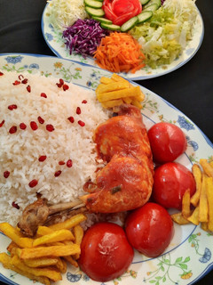 عکسی از دستور مرغ زعفرانی (مجلسی)