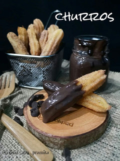 Foto resep 75. Churros Saus Coklat