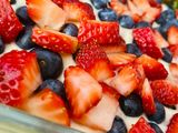 POSTRE DE FRUTILLAS Y ARÁNDANOS 🍓🫐🍓🫐🍧