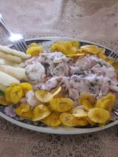 Una foto de Ceviche de pescado