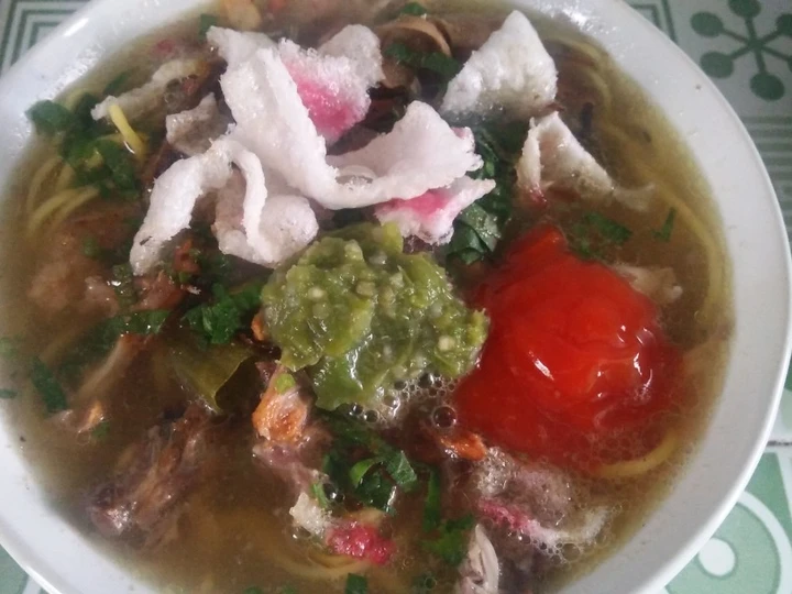 Cara Mudah Membikin Resep Mie Sop Medan yang Uenak Anti Ribet, Uenak Banget