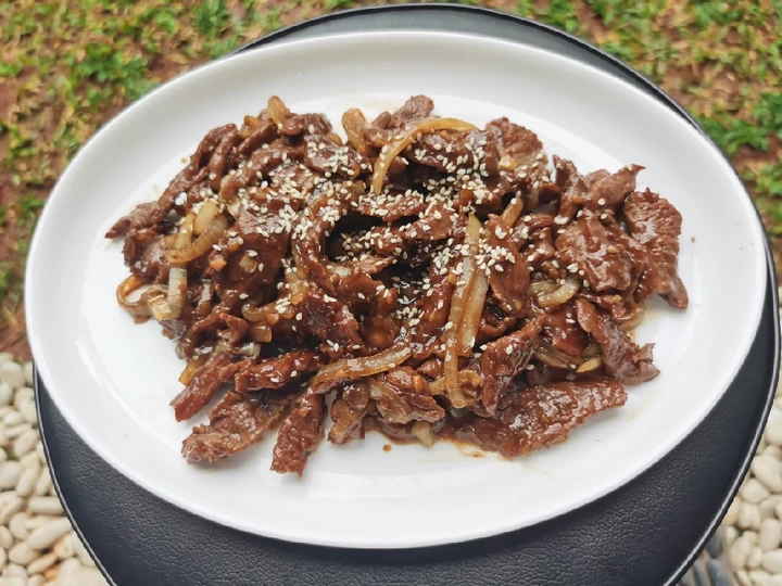 Cara Mudah Menyiapkan Resep Beef teriyaki spesial (by salsa) yang Sempurna