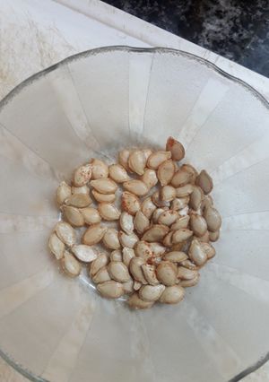 Una foto de Semillas de calabaza tostadas (snacks)